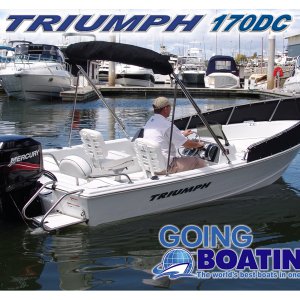 Triumph Boat With Logo