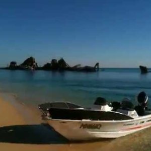 Triumph 170DC Tangalooma Wrecks - YouTube