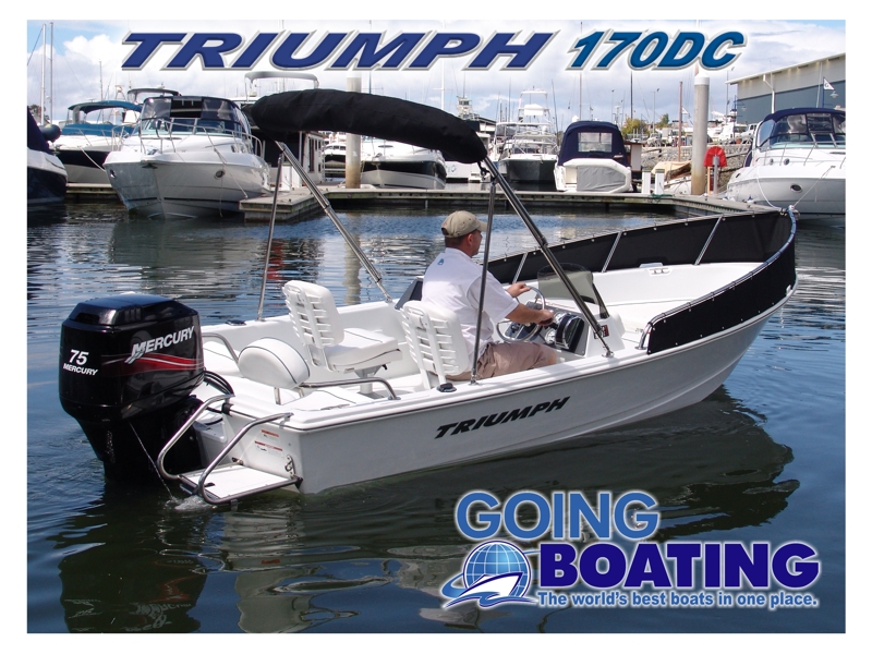 Triumph Boat With Logo